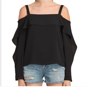 All Saints Khan off shoulder blouse size small